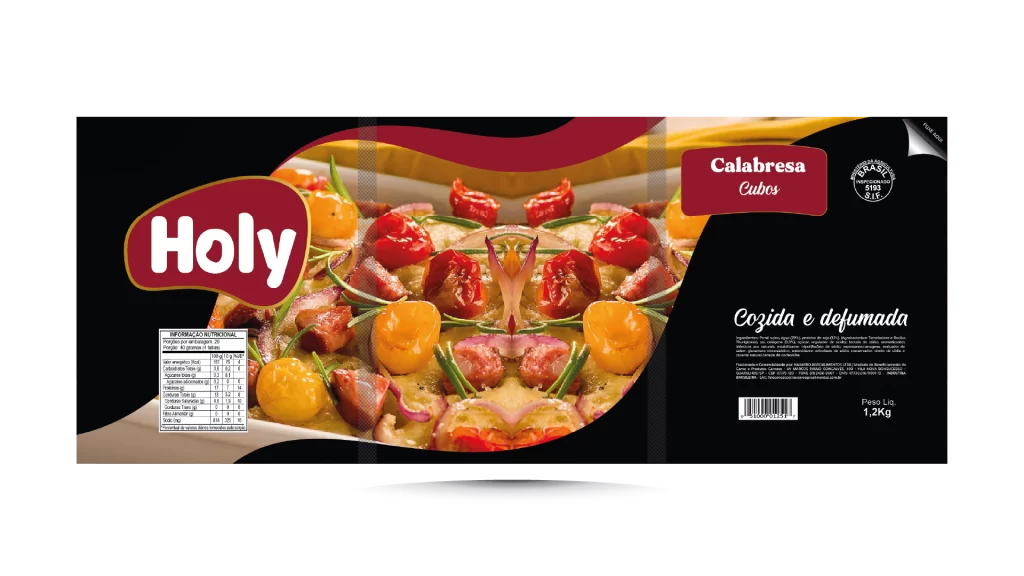 Calabresa em Cubos 1,2Kg