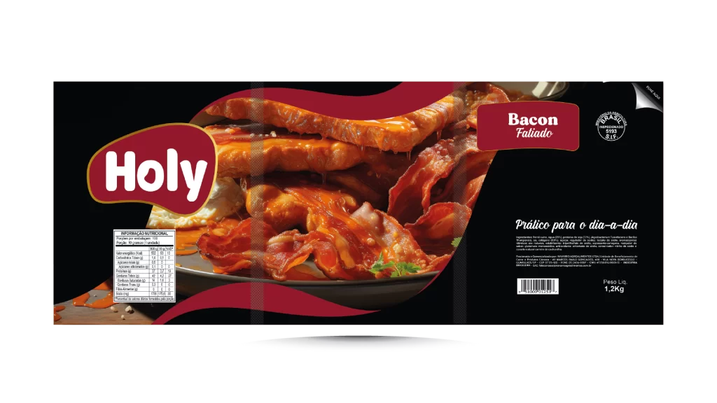 Bacon Fatiado 1,2Kg