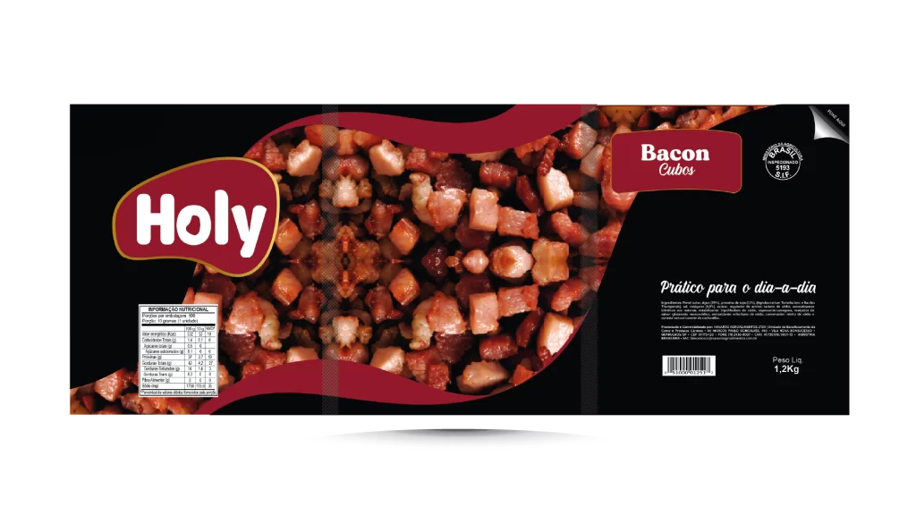 Bacon em Cubos  1,2Kg