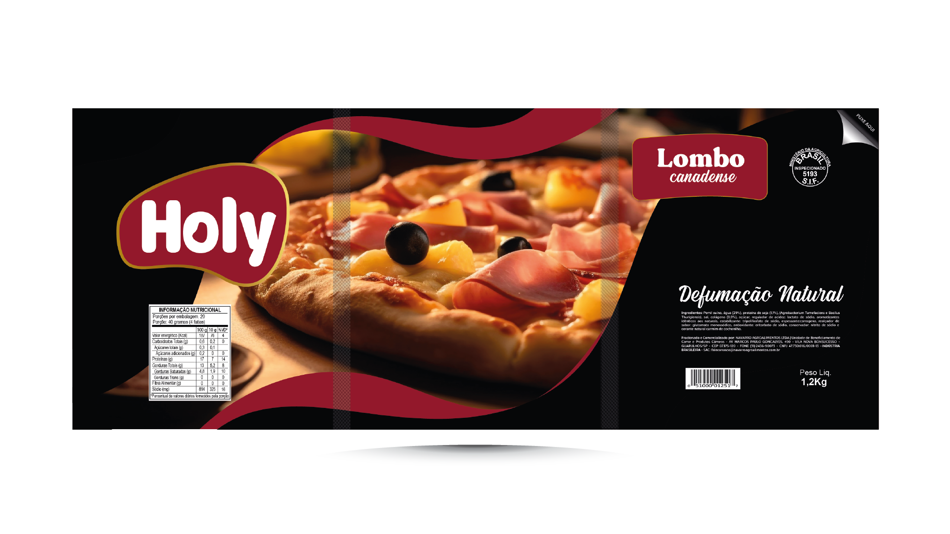 Lombo Canadense 1,2Kg