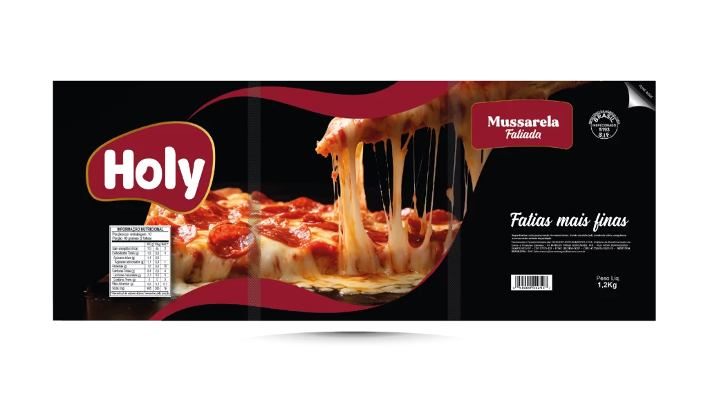 Mussarela Fatiada 1,2Kg