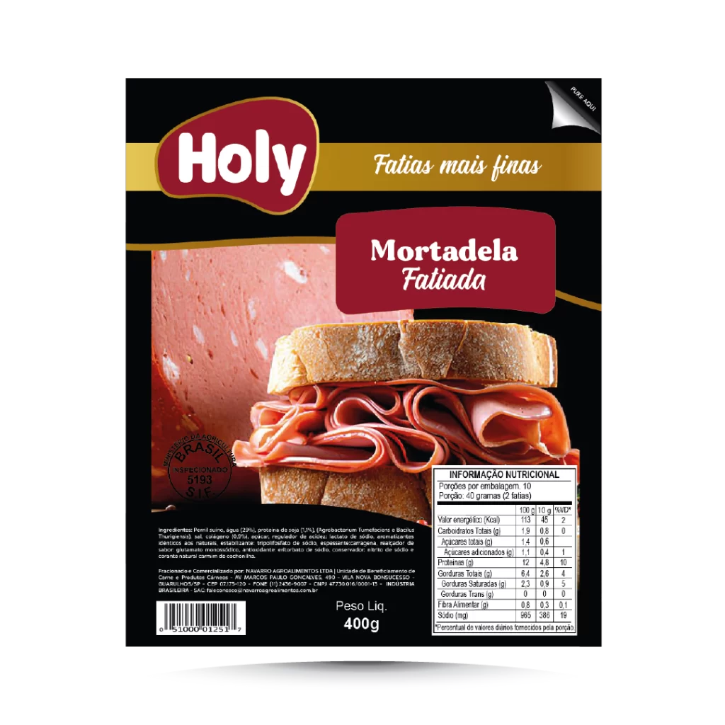 Mortadela Fatiada 400g