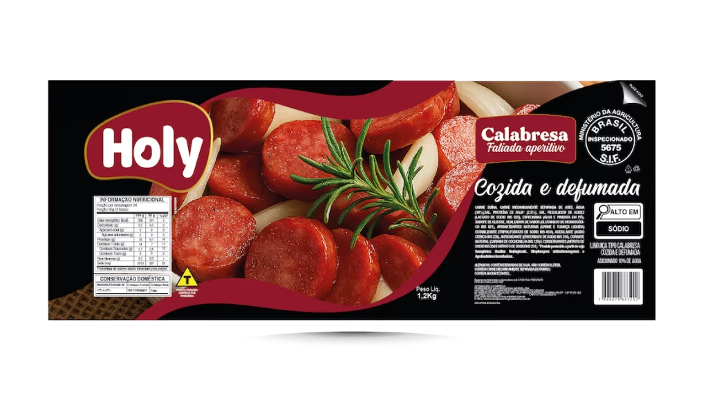 Calabresa Fatiada Aperitivo 1,2Kg